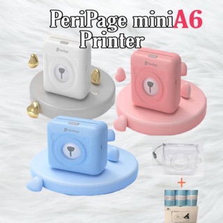 PeriPage รองรับแอปแฟลต แถมเคส+สติกเกอร์3ม้วน ของแท้แอปไทยเมนูภาษาไทย สต๊อกพร้อมส่ง