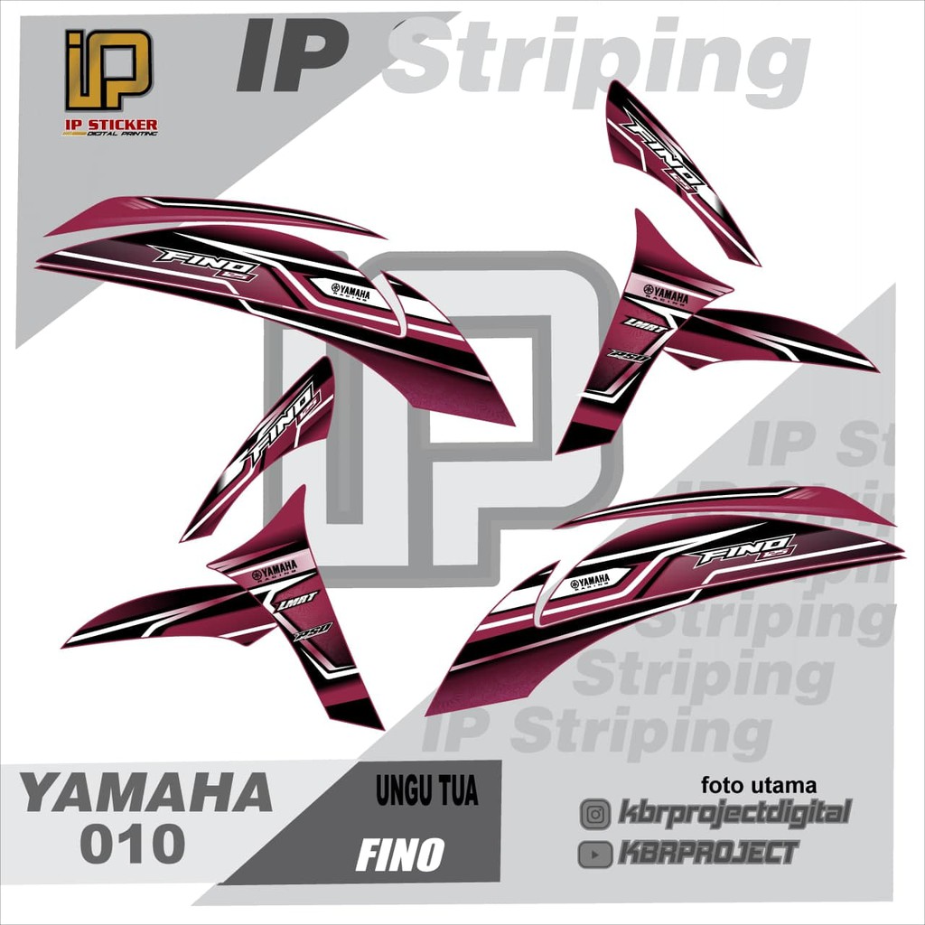 สติ๊กเกอร์ติดรถมอเตอร์ไซค์ – fino striping – มอเตอร์ไซค์yamaha – มอเตอร์ไซค์ – สติ๊กเกอร์วาริชั่น – 