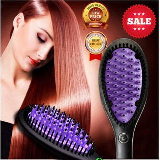 ของแท้ !! หวีไฟฟ้า DAFNI Heating Ionic Hair Straight หวีรีดผมตรง หวีจัดแต่งทรงผม DAFNI