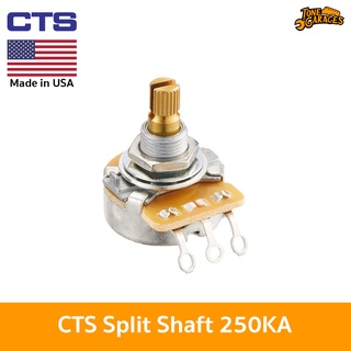 CTS Pot Split Shaft 250KA EP-0085 Made in USA