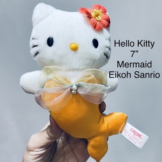 #ตุ๊กตา #คิตตี้ #นางเงือก #7" #Eikoh #SANRIO #HELLO #KITTY #MERMAID #PLUSH #สภาพสมบูรณ์ #ลิขสิทธิ์แท้ #สวย #สะอาด