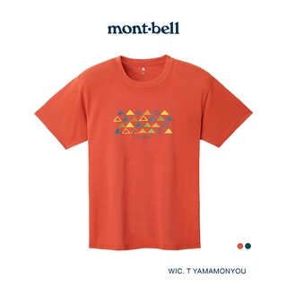 Montbell เสื้อยืด ใส่สบาย ระบายอากาศได้ดี กันแดด แห้งเร็ว รุ่น WICKRON T YAMAMONYOU