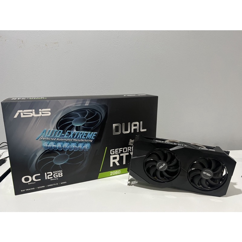 ASUS DUAL RTX2060 12GB EVO DDR6 (สินค้ามือสอง/มีประกัน)