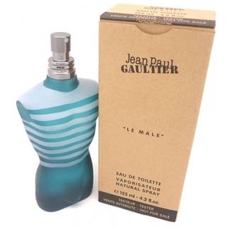 น้ำหอมแท้ JEAN PAUL GAULTIER LE MALE EDT FOR MEN EAU DE TOILETTE SPRAY 125 ML ของใหม่ พร้อมกล่อง