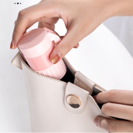 4 in 1 ที่ตัดยา บดยา เก็บยา ใส่น้ำ ครบจบในหนึ่งเดียว ขนาดเล็ก พกพาไปได้ทุกที่ ใบมีดคม ถอดประกอบได้ - รูปที่ 3