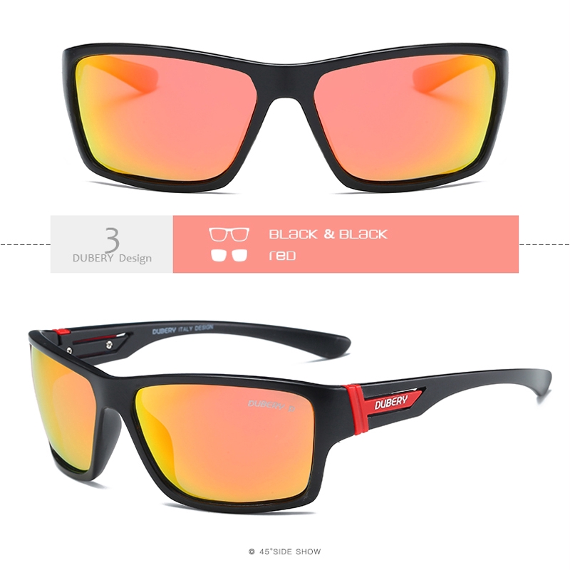 DUBERY Arnette แว่นตากันแดดโพลาไรซ์ ที่บังแดดสำหรับคนขับ แว่นกันแดดผู้ชาย - รูปที่ 4