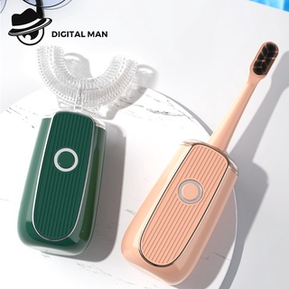 แปรงสีฟันไฟฟ้า IPX7 กันน้ำ พร้อมกล่องฆ่าเชื้อ Electric Toothbrush #Digital Man