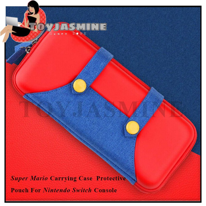 SV กระเป๋าเคสสำหรับเครื่องNintendo Switch ลายSuper mario --Super Mario Hard Case Protective Pouch for Nintendo Switch
