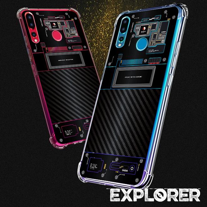 เคส สำหรับ Huawei Nova 4 [Explorer Series] 3D Anti-Shock Protection TPU Case