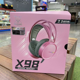 ฟังเกมมิ่ง Nubwo X98 Gaming Headset 7.1 Virtual Surround เหมาะสำหรับเล่นเกมส์