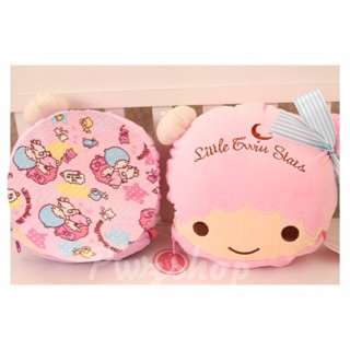 หมอนผ้าห่ม  Sanrio ลาย Little Twin Star หมอน ผ้าห่ม พกพา รูป มาการอง ซานริโอ้ ลิตเติ้ลทวินสตาร์