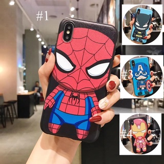 🌈Ready Stock 🏆Samsung A12 เคส ลายซุปเปอร์ฮีโร่ กัปตันอเมริกา แบทแมน สไปเดอร์แมน ไอรอนแมน สําหรับ Samsung Galaxy A12 A50 A02 A32 A13 A52 A72 A21S A53 เคสไอโฟน เคส TPU  เคสโทรศ