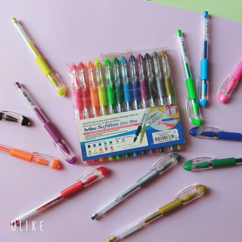 ARTLINE SOFTLINE ปากกาเจล 12 สี ARTLINE SOFTLINE