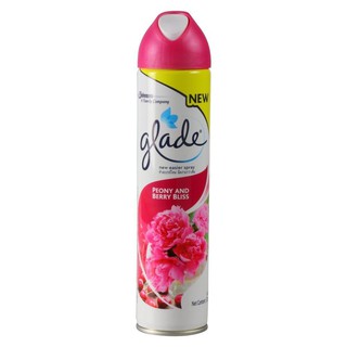 สเปรย์ปรับอากาศทั่วไป GLADE พีโอนีแอนด์เบอร์รี่บลิส 320 มล. AIR FRESHENER GLADE PEONY AND BERRY BLISS 320ML