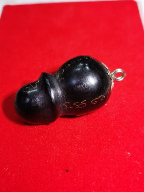 LP YIT WAT NONG JOK PALAKIT BLACK WOOD MAI TAMDOM, YANT 4 TEMPLE CHOP BE:2537 AMULET 99 泰国