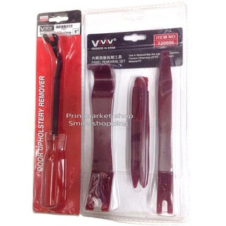 PROTUCH ชุดงัดคอนโซล AUTO TOOLS +VIVIV ไขควงงัดกิ๊บ 6 นิ้ว#1282