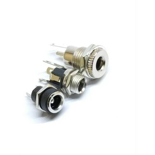 1ชิ้น แจ็ค DC ตัวเมีย DC Jack Female jack DC Power 5.5x2.5 5.5x2.1 mm ยางกันน้ำ