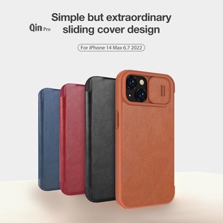 Nillkin Qin Leather รุ่น14/14pro/14plus/14promax สินค้าพร้อมส่ง