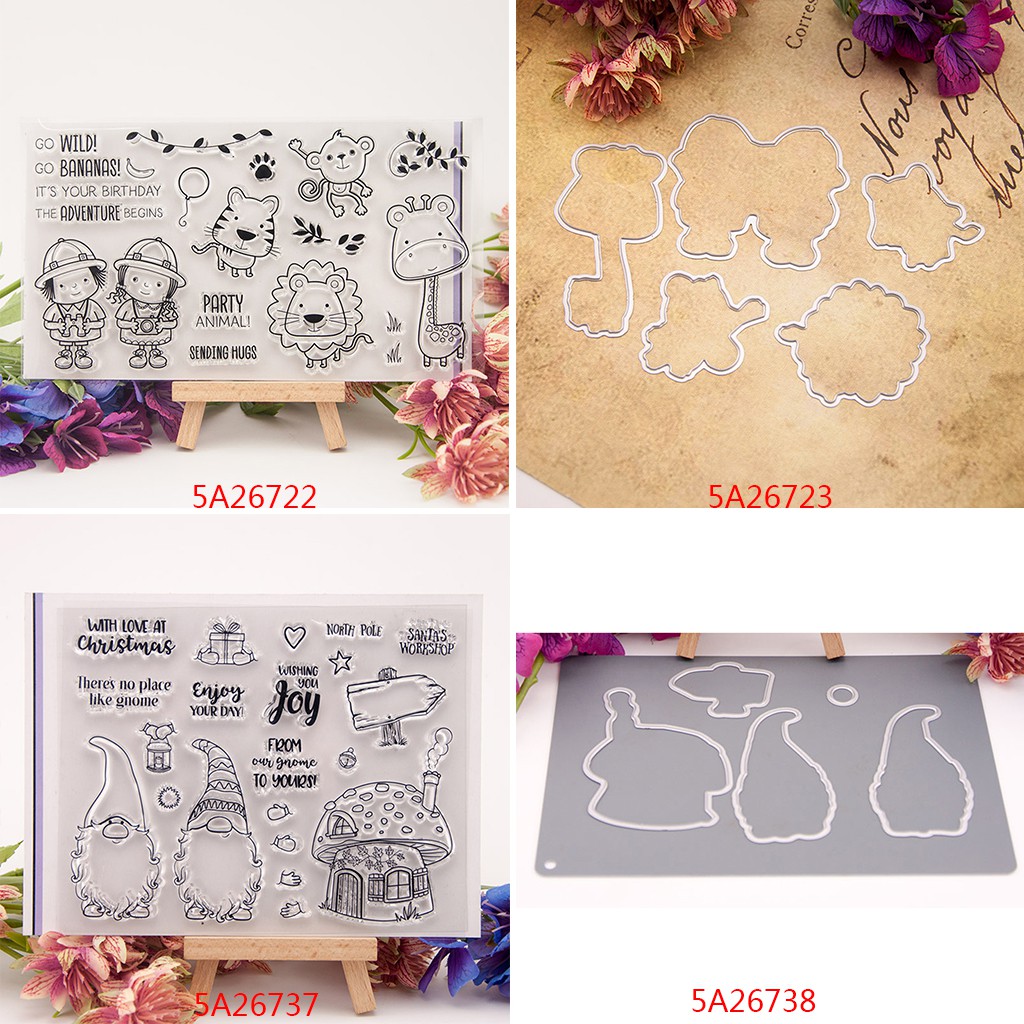 Clear Silicone Rubber Seal Stamp For DIY Album Scrapbooking Photo Card ...