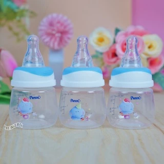 Pureen ขวดนมเพียวรีน PP คอกว้างและคอแคบ ลายช้าง
