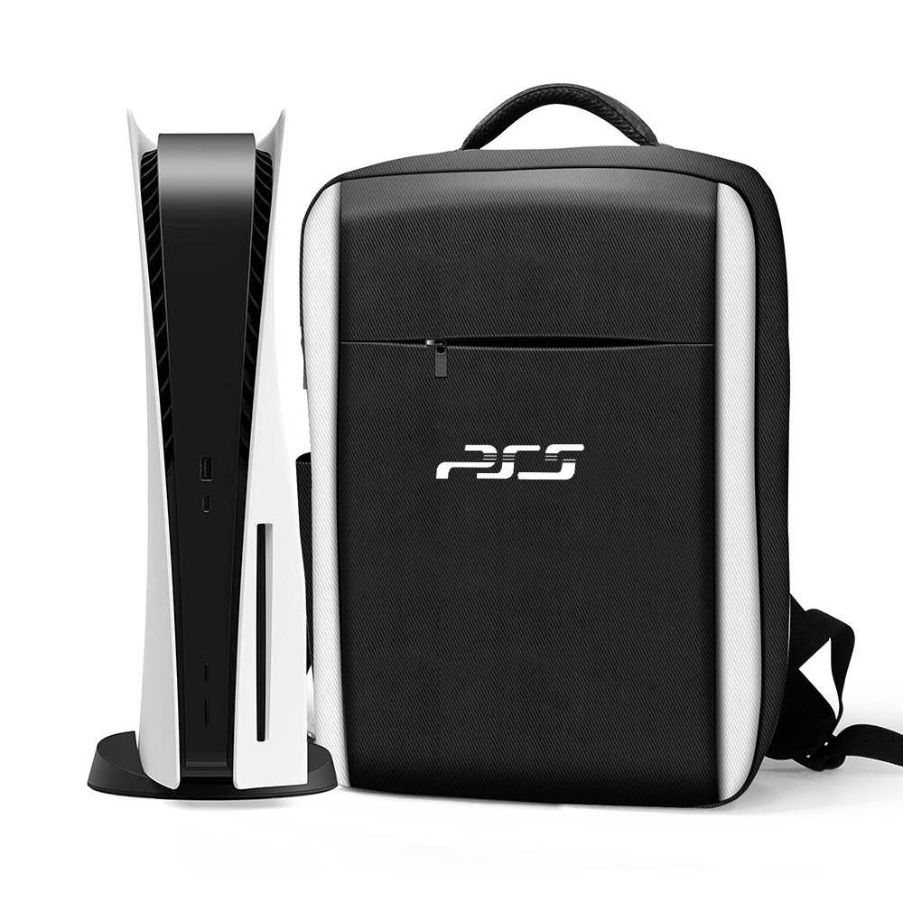 PS5 PlayStation5 Console Bag กระเป๋าใส่เครื่องเล่นเกมและอุปกรณ์เสริม กระเป๋าเป้ สะพายไหล่ พกพา ท่องเที่ยว