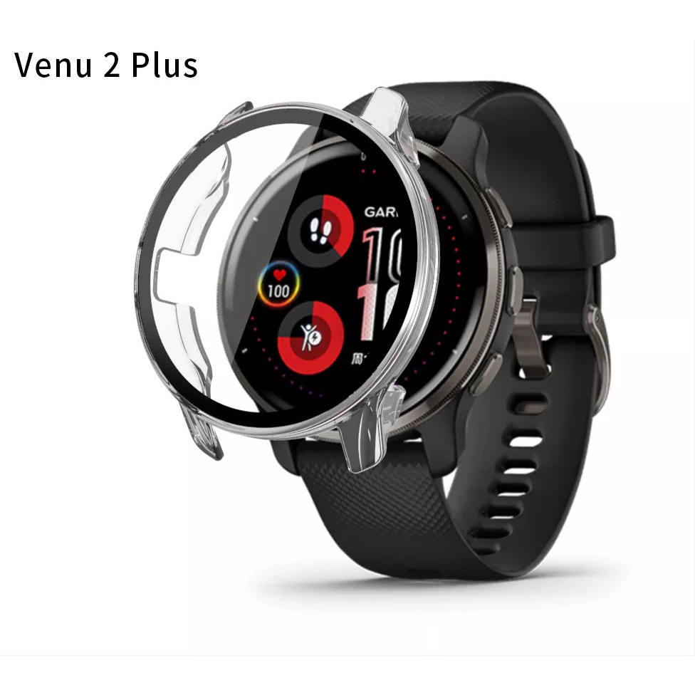 เคสกระจก Garmin Venu 3 / 3s / Venu 2 plus Metal PC glass Case