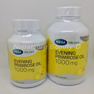 MEGA EVENING primrose oil 1000 mg.