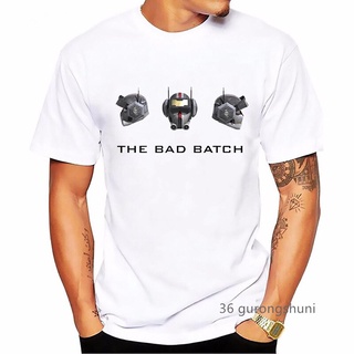 ใหม่ เสื้อยืดลําลอง แขนสั้น พิมพ์ลายการ์ตูน The Bad Batch ตลก แฟชั่นฤดูร้อน สําหรับผู้ชายS-5XL