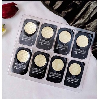 ANJERI Sleeping Mask Golden Silver 1 ชิ้น 5g