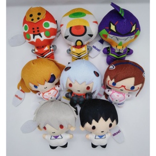 ตุ๊กตา​พวงกุญแจ​เอวานเกเลี่ยน Evangelion​ ครบเซ็ต 8 ตัว