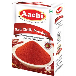 พริกแดงอินเดียป่น (Red Chilli Powder) ยี่ห้อ อาชิ (Aachi) 100 กรัม