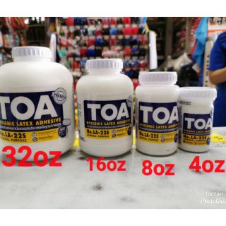 🎉พร้อมส่ง🎉กาว​TOA​ 16oz กาวลาเท็กซ์