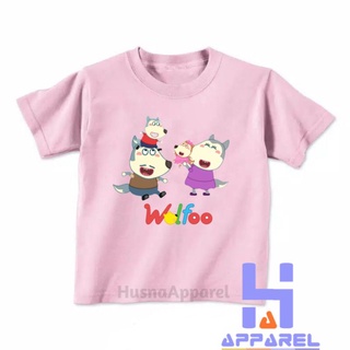 เสื้อยืด พิมพ์ลาย Wolfoo สําหรับเด็ก