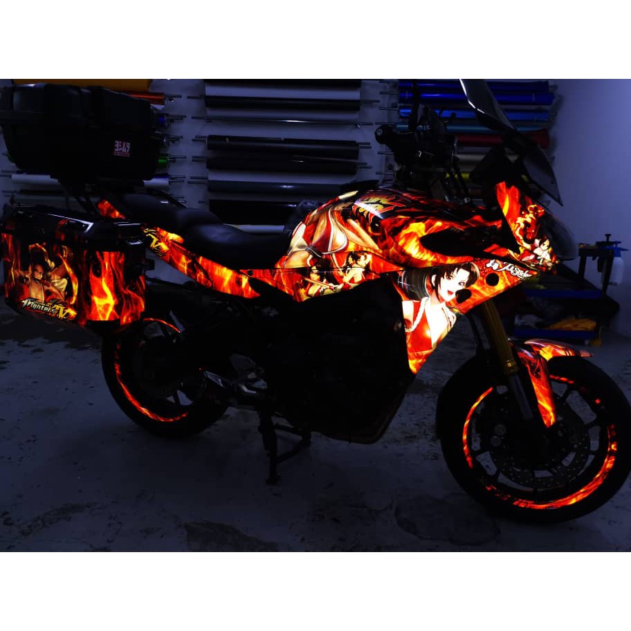 มอเตอร์สติ๊กเกอร์ MT09 TRACER YAMAHA FULL BODY