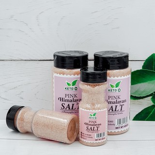 Keto o Pink Himalayan Salt เกลือชมพูหิมาลายัน เกลือชมพู Pink Salt Nature Quest Himalayan Rock Salt แร่ธาตุมากถึง84ชนิด