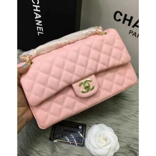 Chanel อะไหร่ทองหนังคาเวียร์ 10" งานคัดเกรด งานสวยเล็บจิกไม่เป็นลอย