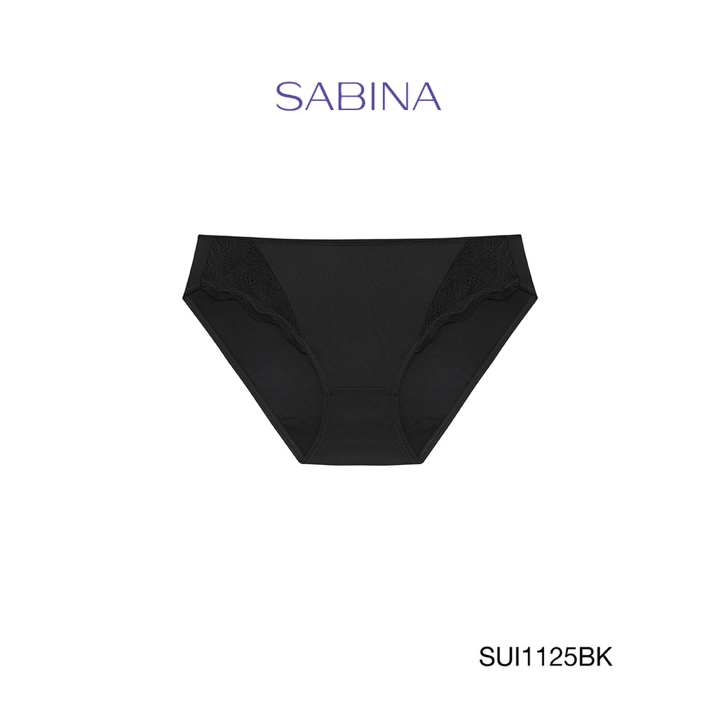 Sabina กางเกงชั้นใน (Bikini) รุ่น Modern V รหัส SUI1125BK สีดำ