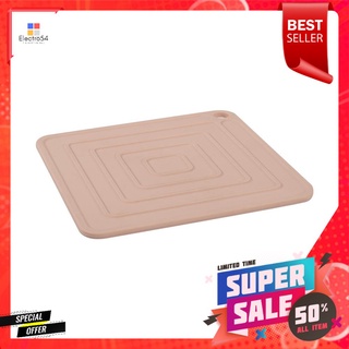 ที่รองภาชนะร้อนเหลี่ยม COOK CHARMY สีเบจSQUARE TRIVET COOK CHARMY BEIGE