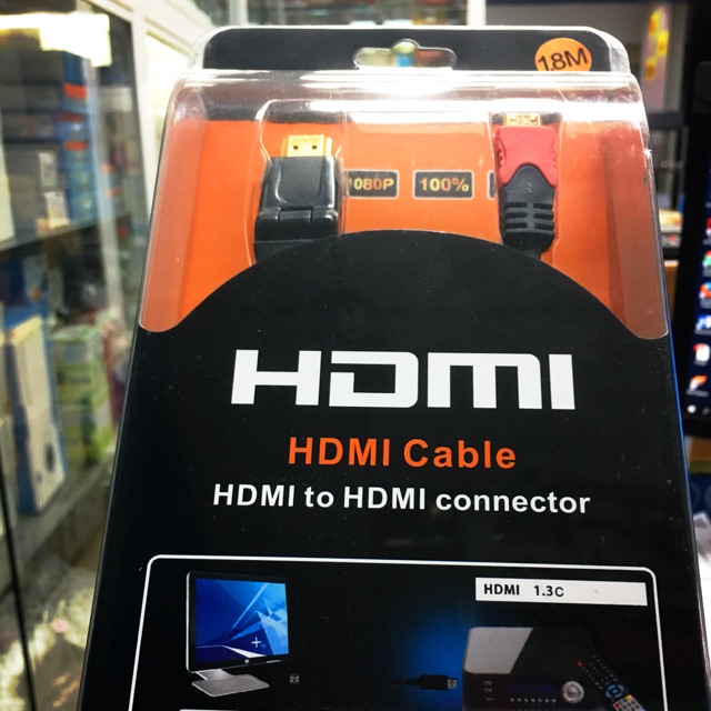 HDMI Cable to mini HDMI Cable 1.8 m.