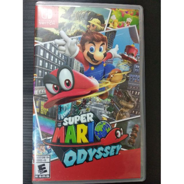 Mario Odyssey มือสอง แผ่นเกมส์ Nintendo Switch