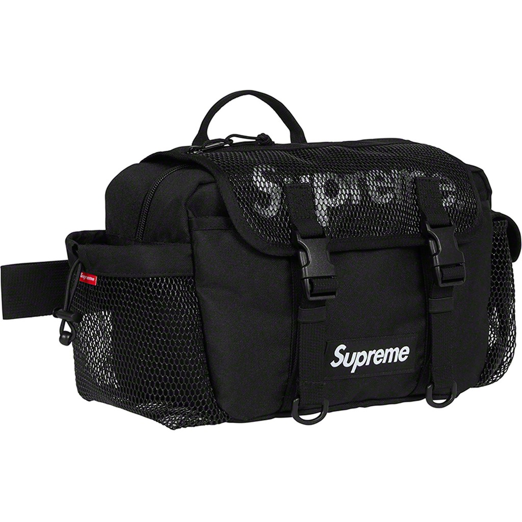 กระเป๋า Supreme Waist Bag (SS20) Black (ของแท้)