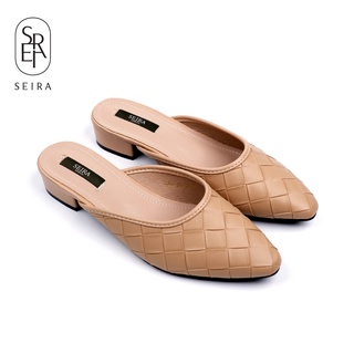 Seira - Meya Heel Mules รองเท้าเปิดส้น ส้นสูง 1 นิ้ว