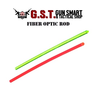 FIBER OPTIC ROD, RED AND GREEN