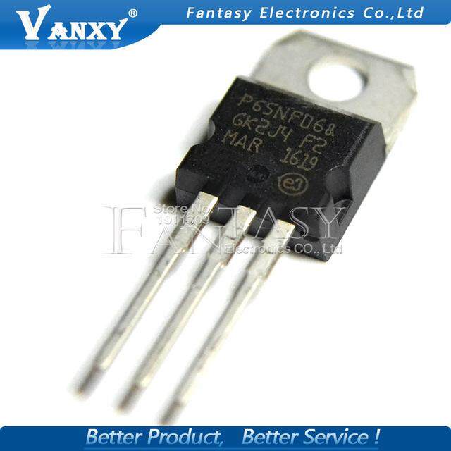 10PCS STP65NF06 TO-220 P65NF06 TO220 65NF06 ใหม่ MOS FET ทรานซิสเตอร์jiashop