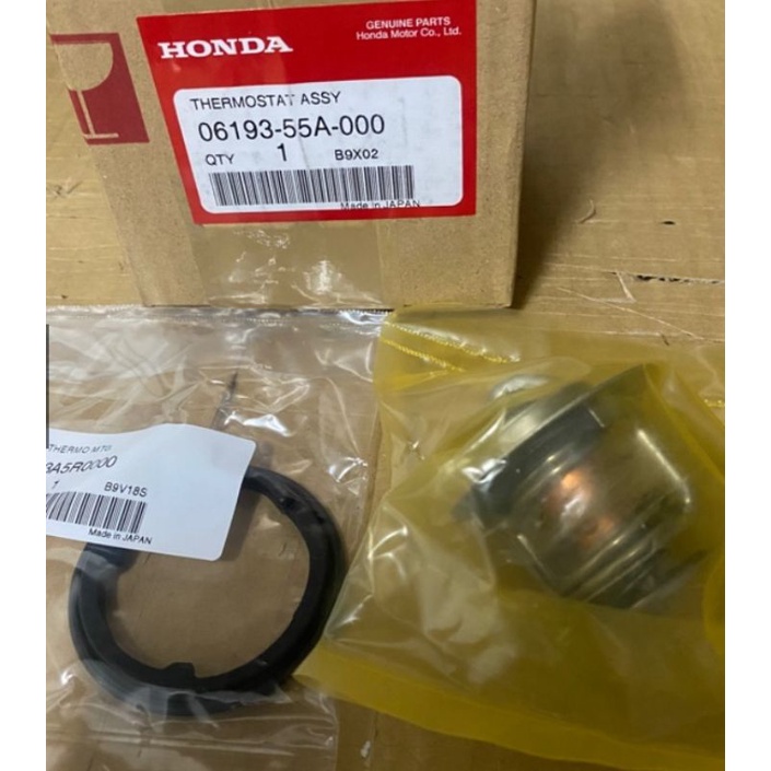 วาล์วน้ำ HONDA CITY GM 2014-2019/ JAZZ GK 2014-2019 / BRV TSA (2014-2019) THERMOSTAT & O RING