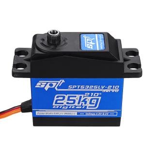 spt servo spt 5325 lv - 210 25 กก. อุปกรณ์ servo ดิจิตอลขนาดใหญ่แรงบิดโลหะ