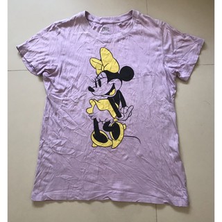 เสื้อยืด uniqlo x disney ลายminnie mouse