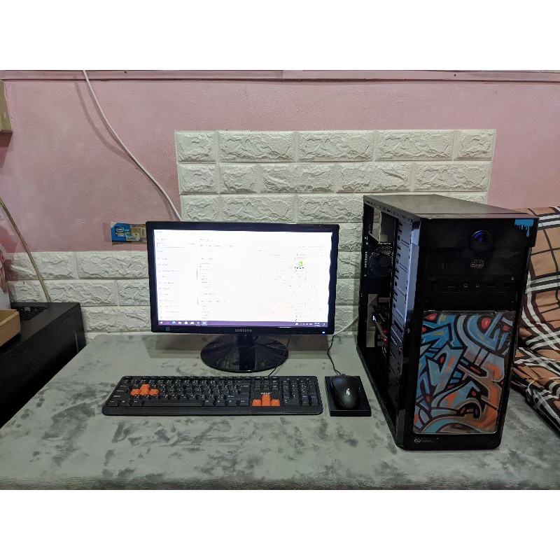 คอมประกอบAMDllx4_945+GTX1050_2GB