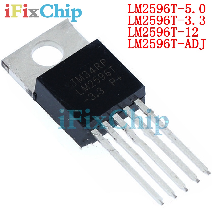 10 ชิ้น LM2596T-5.0 TO220-5 LM2596T TO-220 LM2596-5.0 LM2596T-3.3 LM2596-3.3 LM2596T-12 LM2596T-ADJ 