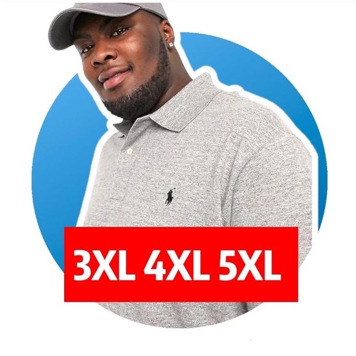 สำหรับหุ่นหมีนะจ๊ะ วิ เสื้อโปโลม้าเล็ก 3XL 4XL 5XL เท่านั้น รุ่น​ใหม่ ผ้าหนาพิเศษ
